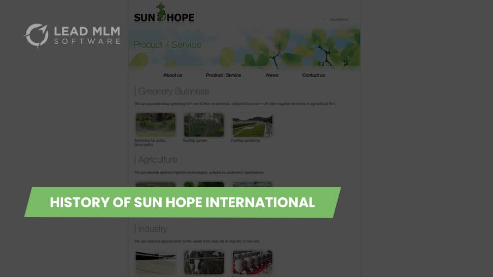 history-sun-hope-international-mlm-company